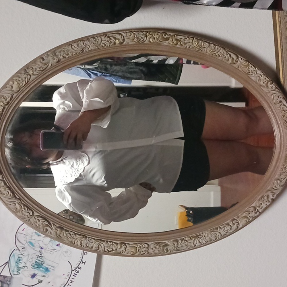 VINTAGE PLUS SIZE Button Up Top